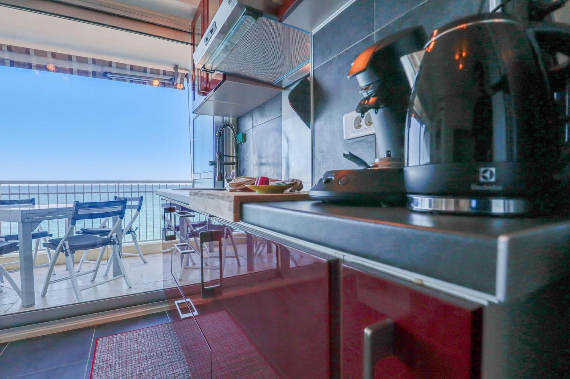 « Chateau Saint Louis 3 » Vue Mer, Terrasse Menton Extérieur photo